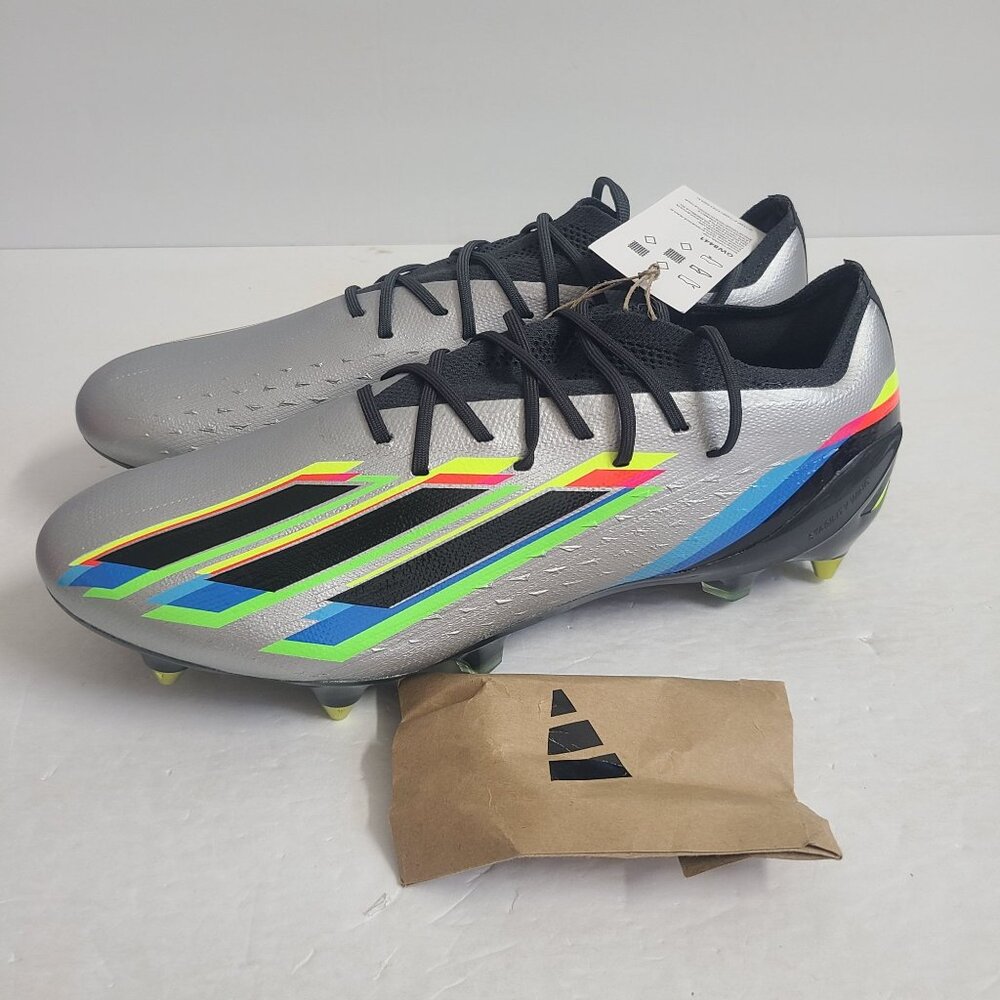 NEW Adidas X Speedportal.1 FG Soccer Cleats GW8441 Size 9 Gray